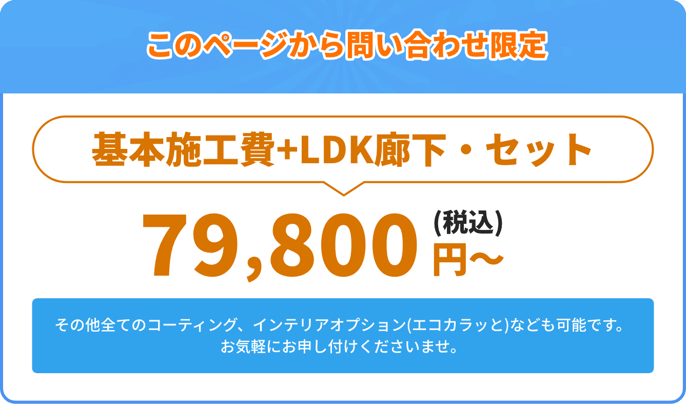 このページから問い合わせ限定